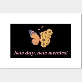 New Day New Mercies Christian Posters and Art